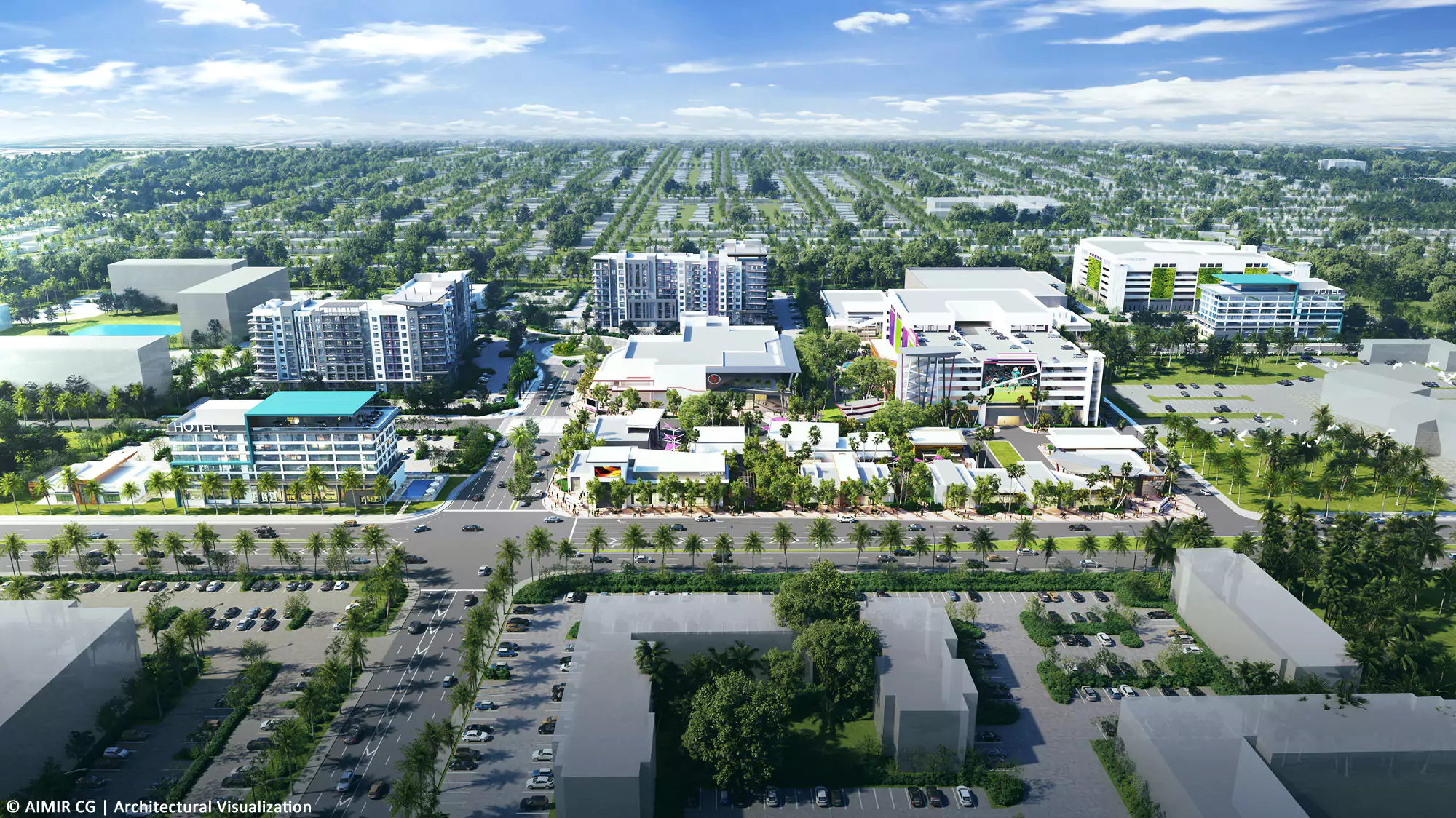 miami gardens city center a3d visualization case study - 17426