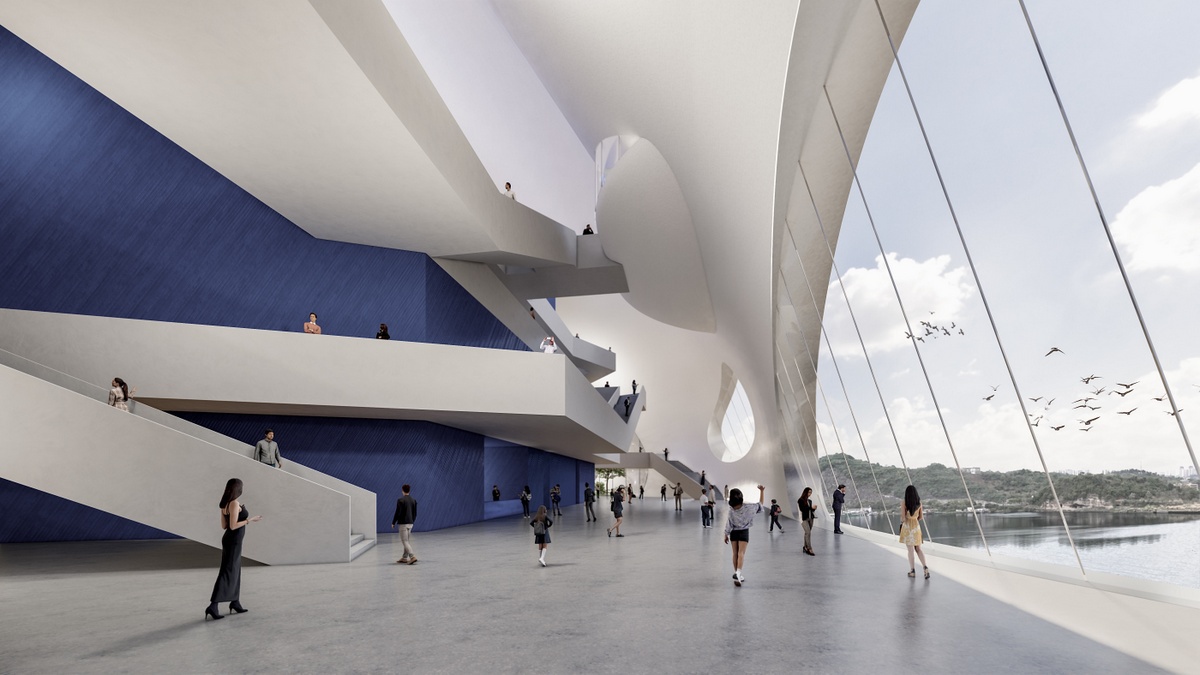 OPEN Architecture Wins Competition to Design the Yichang Grand Theatre in China - 13237