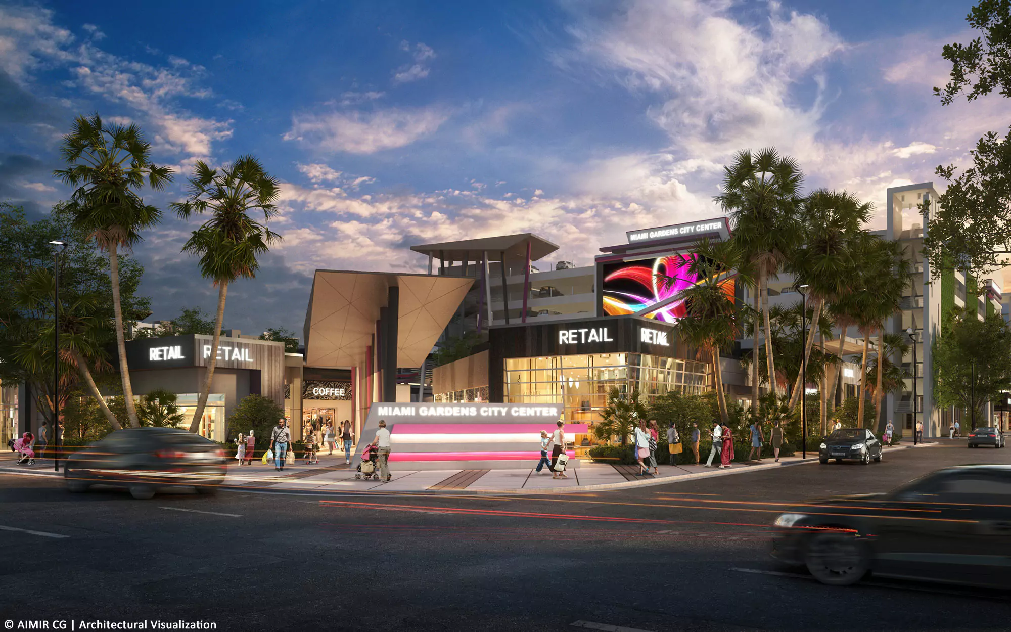 miami gardens city center a3d visualization case study - 17431