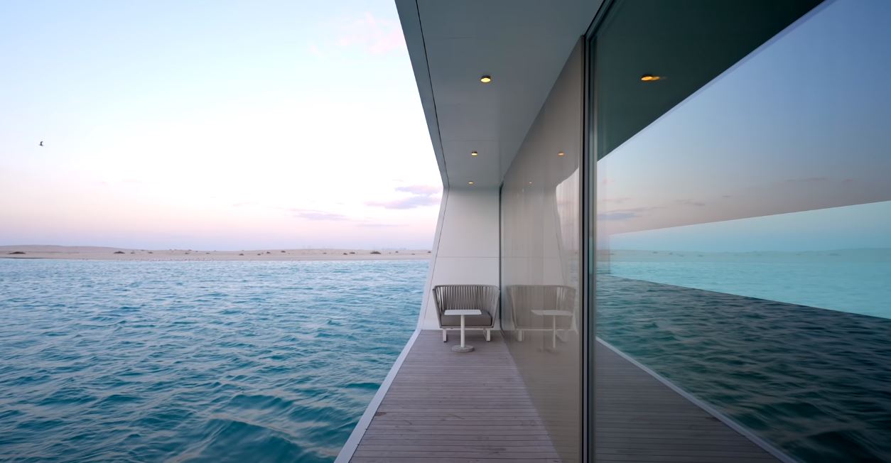 Floating Seahorse Villa Is the First of Its Kind Has Underwater Bedroom and Coral Garden - 5703