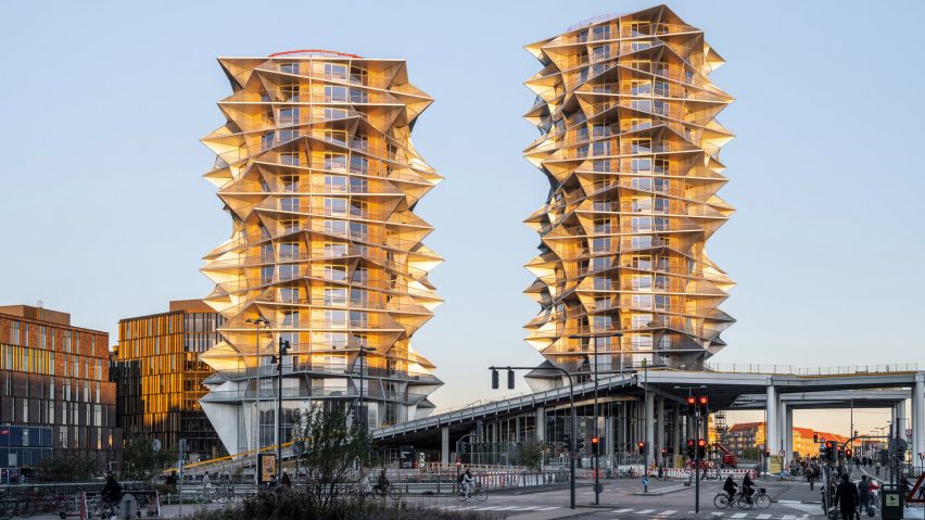 برج های دوقلوی طراحی شده توسط شرکت معماری BIG