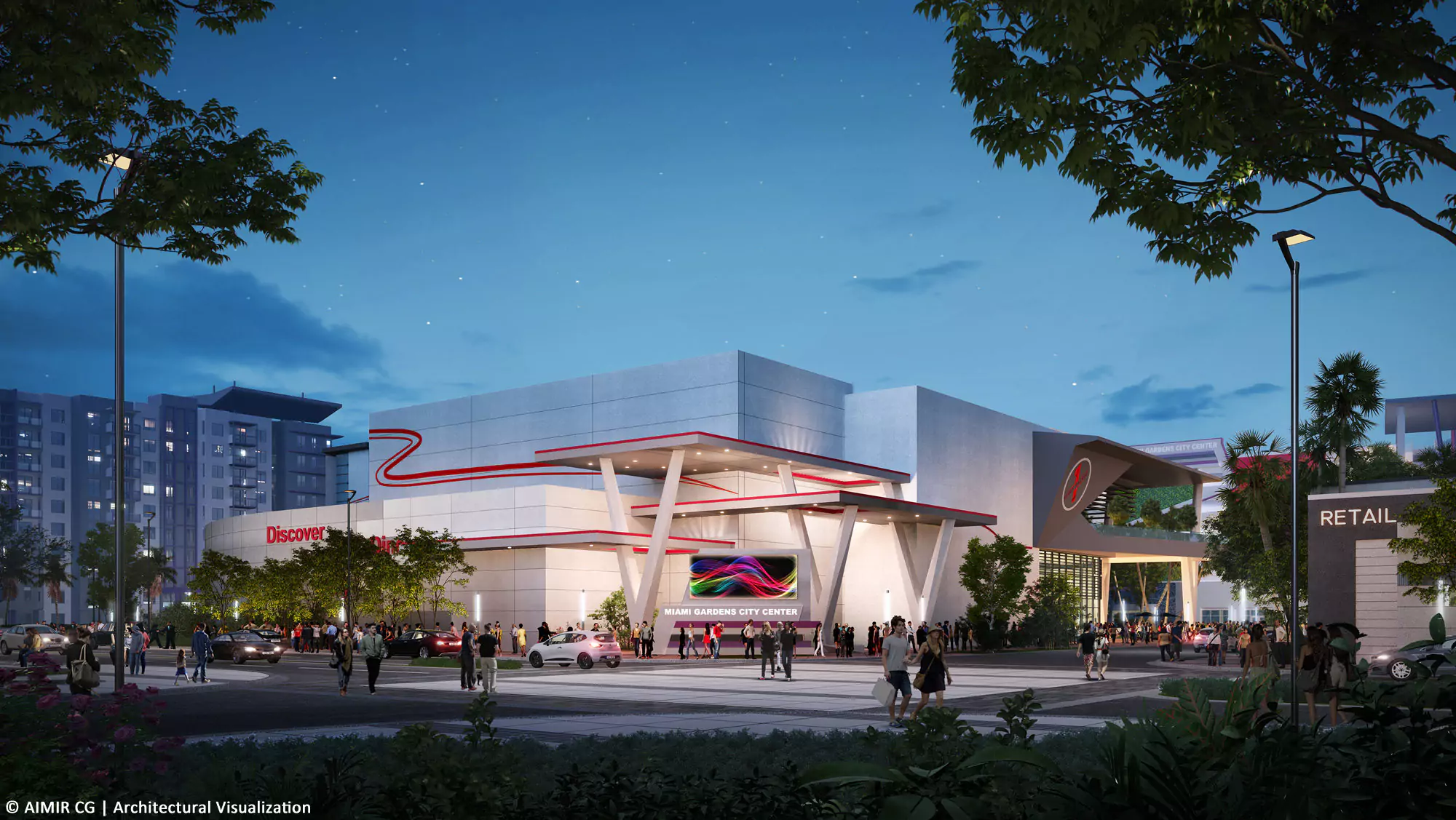 miami gardens city center a3d visualization case study - 17446