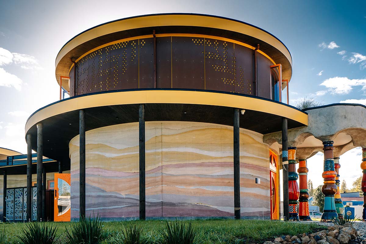 Designing the Appearance of Rammed Earth Walls The Interplay Between Natural Clay Colors and Pigmentation - 14419