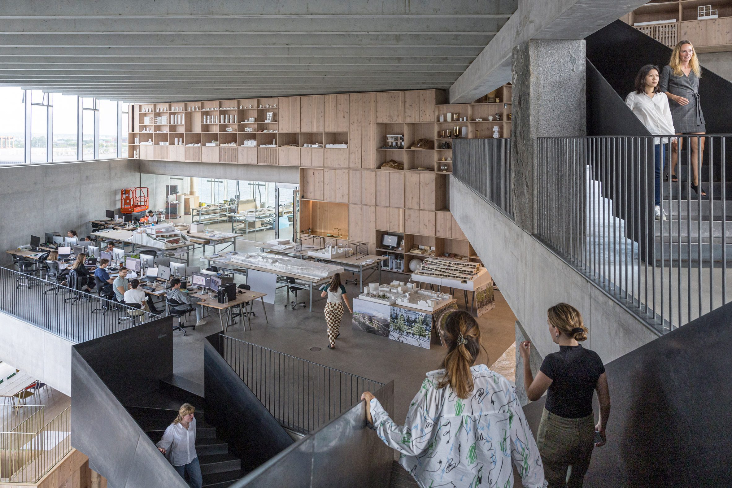 BIG wraps Copenhagen headquarters with 140 metre long concrete staircase - 22018