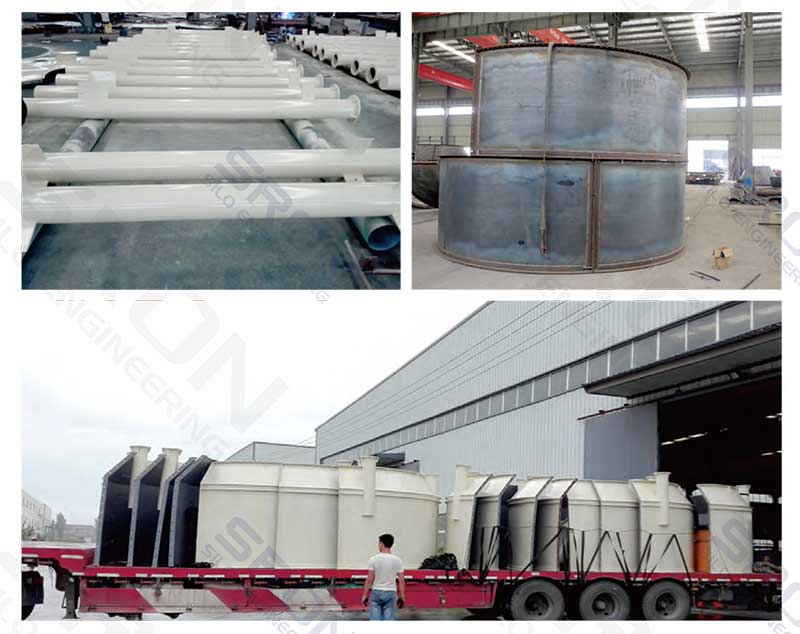 سیلوی پیچ‌ومهره‌ای | Bolted Silo تولید