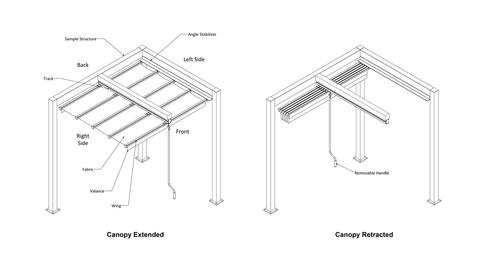 Four Retractable Shade Solutions for Residential Exteriors - 13719