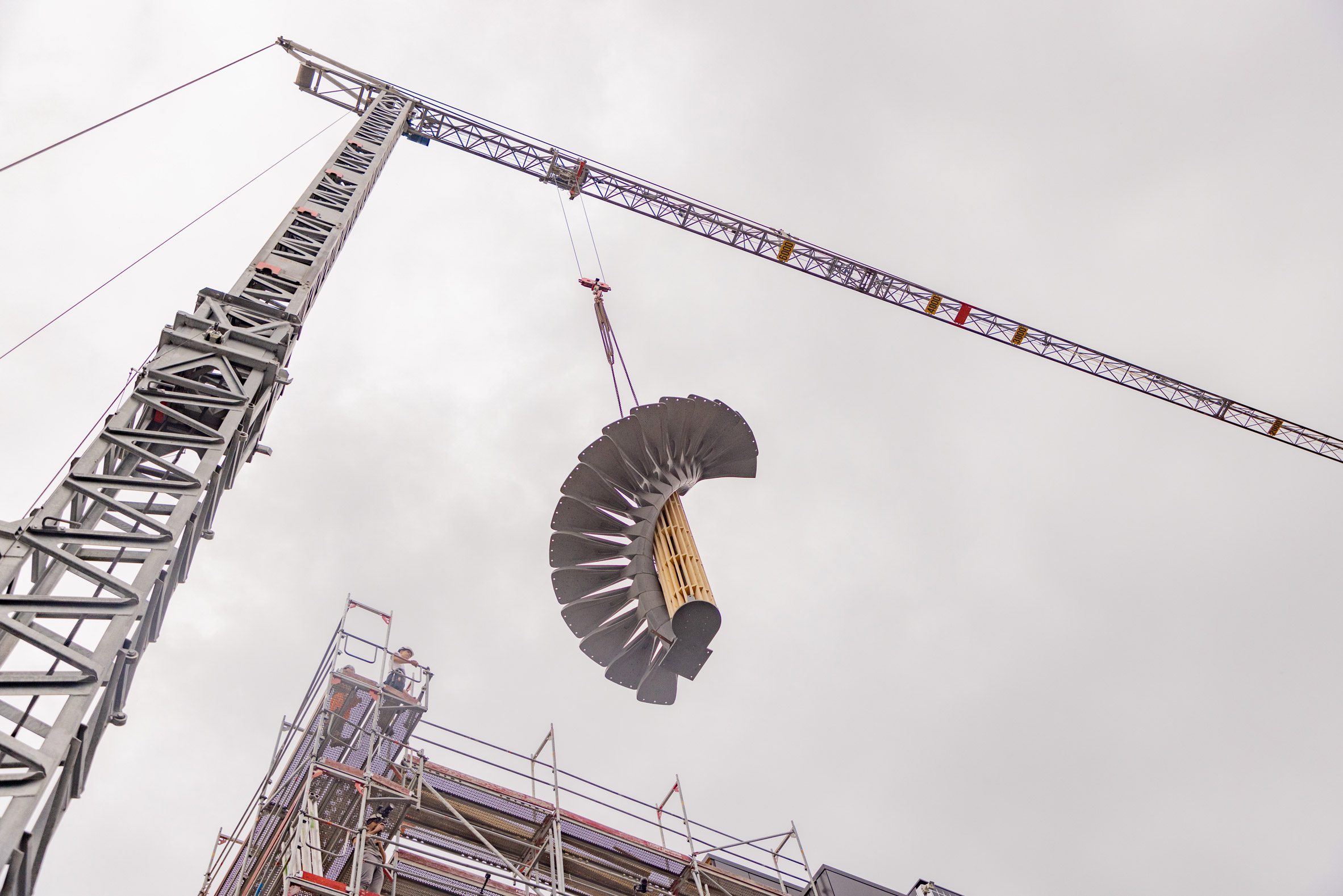 ETH Zurich explores novel fabrication method for light and reusable concrete staircase - 22006