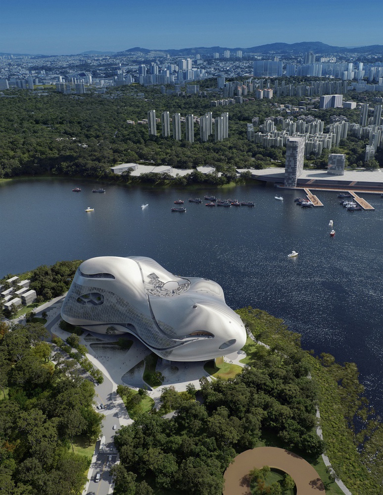OPEN Architecture Wins Competition to Design the Yichang Grand Theatre in China - 13239