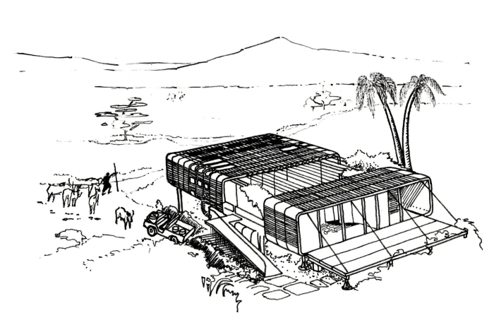 طرح‌هایی برای خانه زیپ‌آپ (1967-1969)