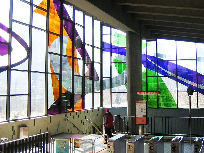 Enriching Architecture Stained Glass - 5555