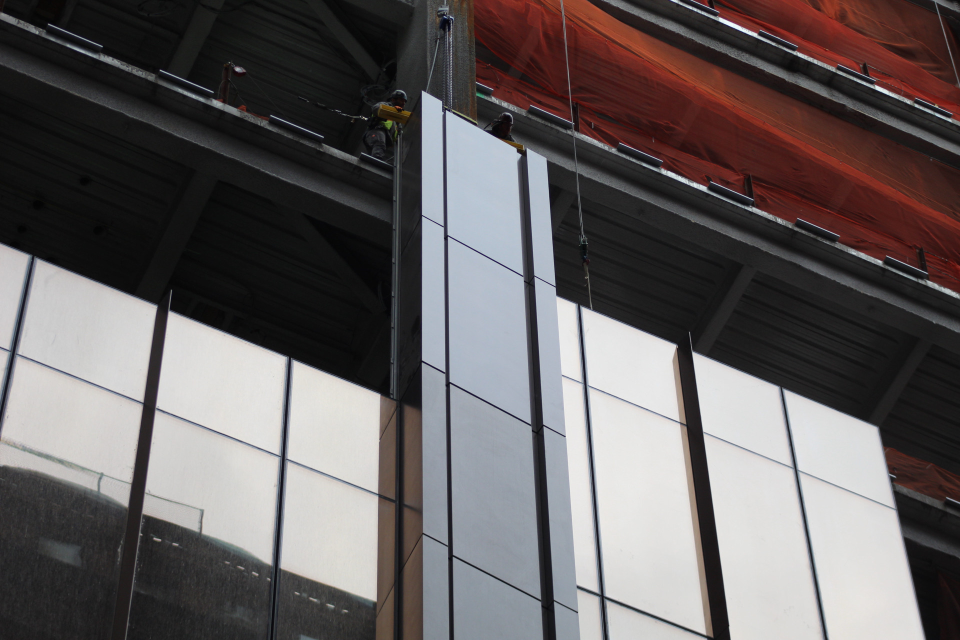 Curtain Wall Installation Begins On JPMorgan Headquarters At 270 Park Avenue In Midtown East Manhattan - 10724