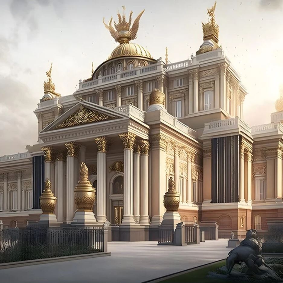 alternative histories iconic architecture reimagined in different styles using AI - 10963