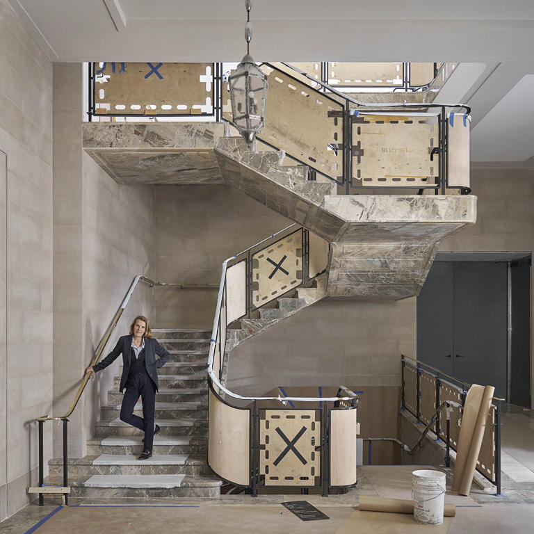 اُوآسیسی متعلق به **دنیل روموالدز** که بر دامنههای کوهستانی ایبیزا مشرف است. Annabelle Selldorf