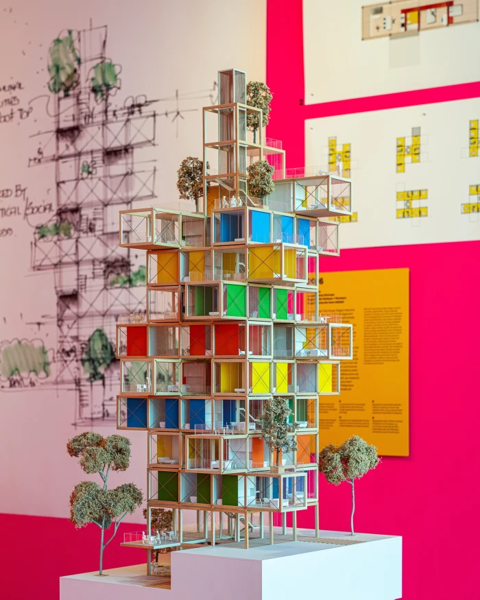 طراحی راجرز در پروژه انعطاف پذیر خانه درختی « عکس از استفان ابودارام از سایت WE ARE CONTENT(S) »