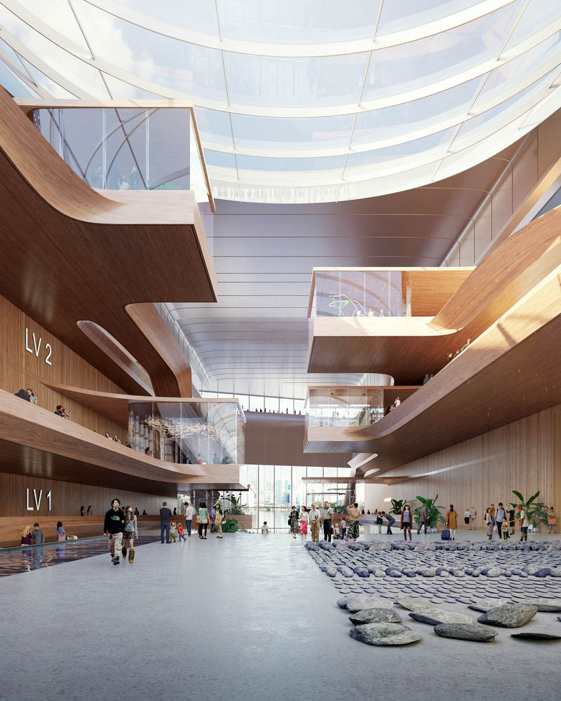 Zaha Hadid Architects Shortlisted in Cultural Center Competition in Sejong Seoul - 14302