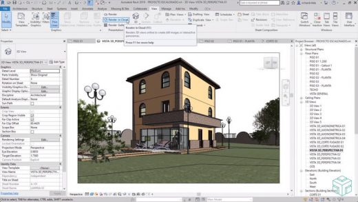مدل‌سازی BIM در Revit,