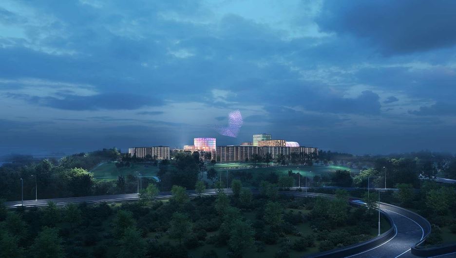 bold circular masterplan outlines MVRDV's innovation park artificial intelligence in Germany - 11947