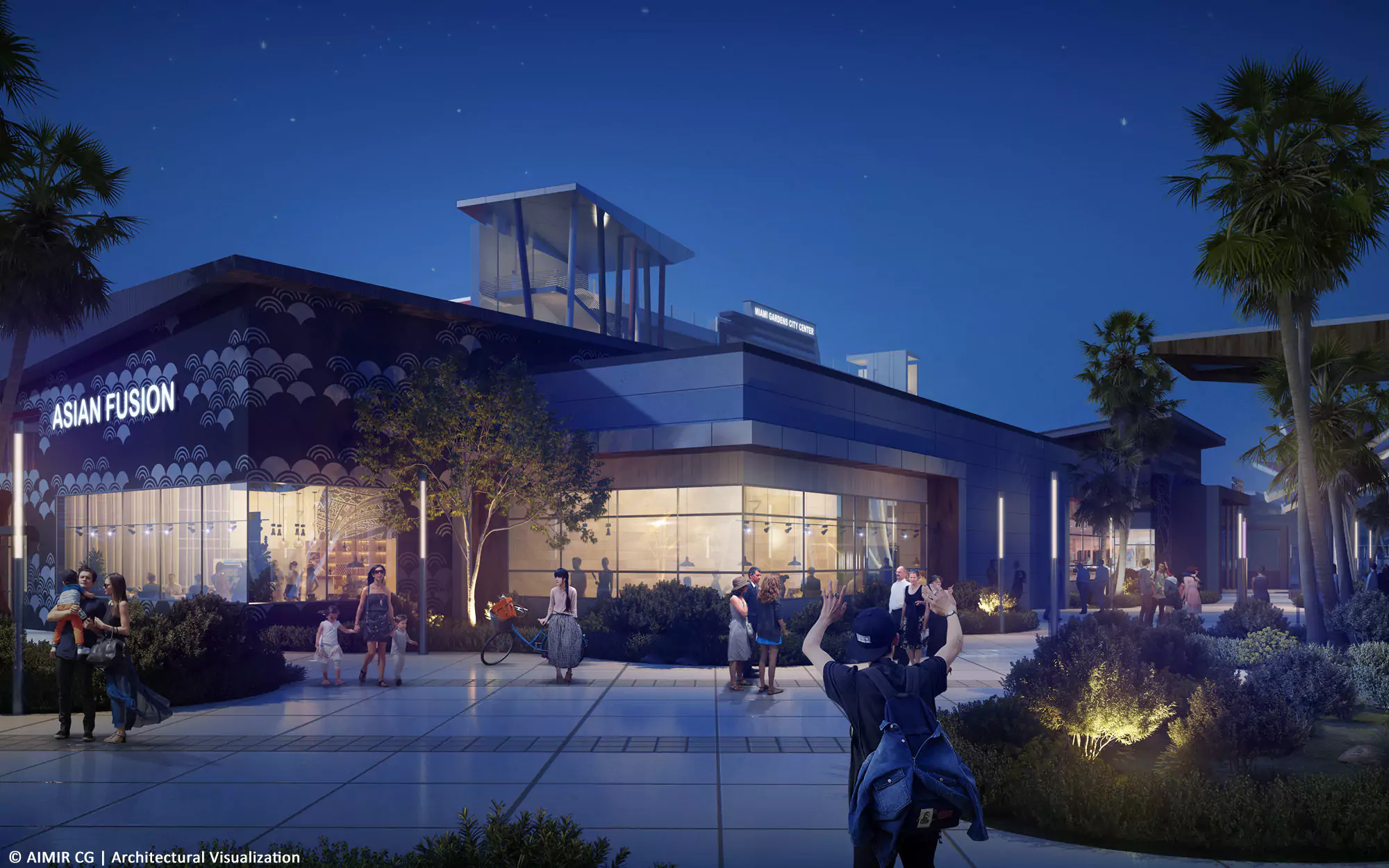 miami gardens city center a3d visualization case study - 17438