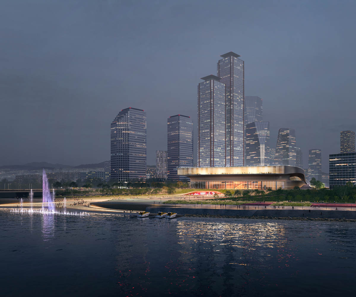 Zaha Hadid Architects Shortlisted in Cultural Center Competition in Sejong Seoul - 14301