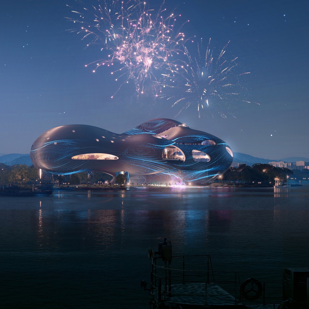 OPEN Architecture Wins Competition to Design the Yichang Grand Theatre in China - 13243