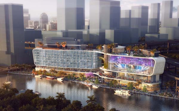 پروژه 185 میلیون دلاری ریورساید وارف درخواست مجوز ساخت و ساز می دهد.$185M Riverside Wharf Applies For Construction Permit