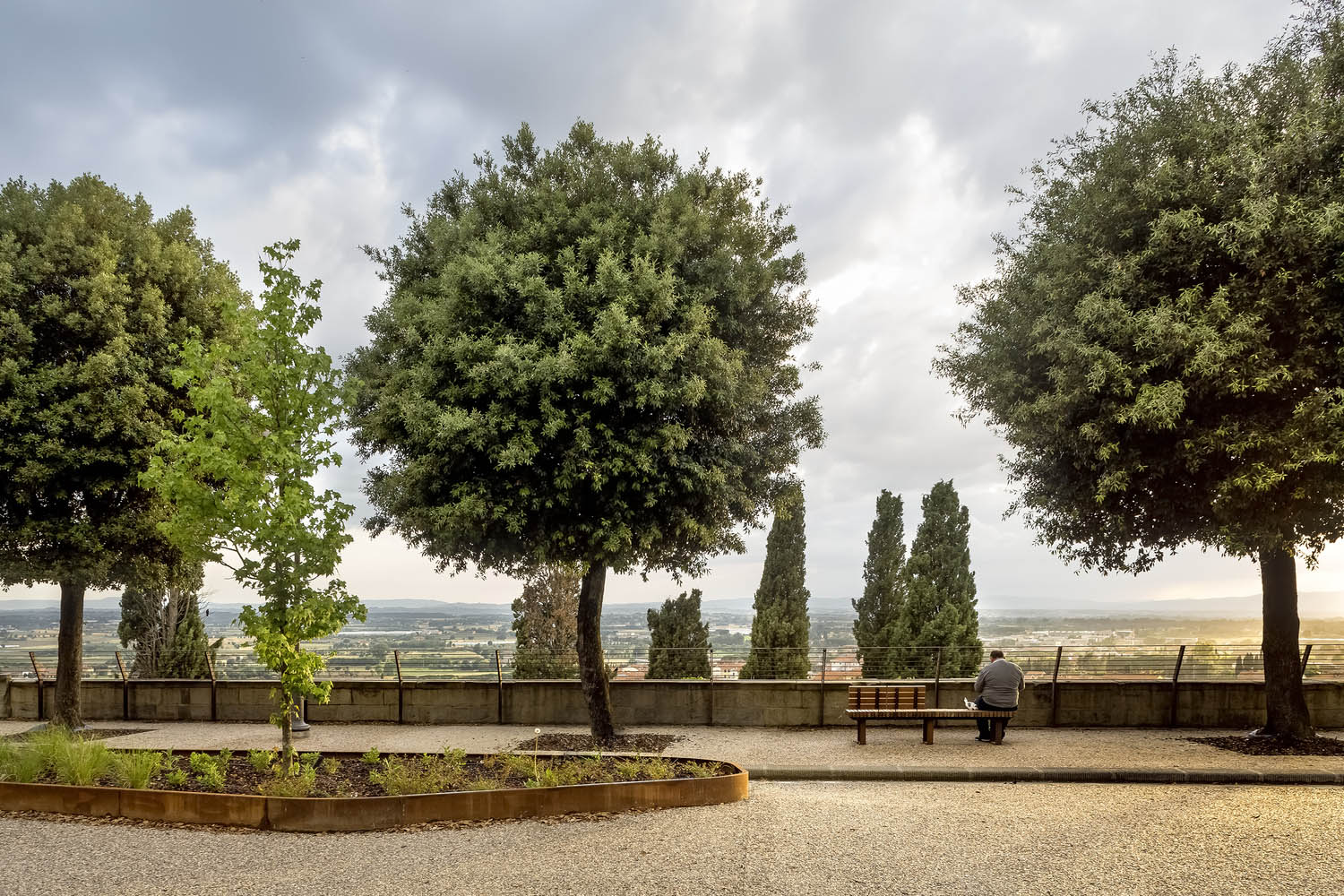 Piazza Matteotti Public Gardens Pool landscape - 20555