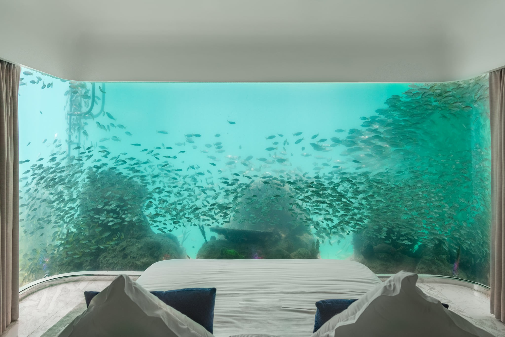 Floating Seahorse Villa Is the First of Its Kind Has Underwater Bedroom and Coral Garden - 5695