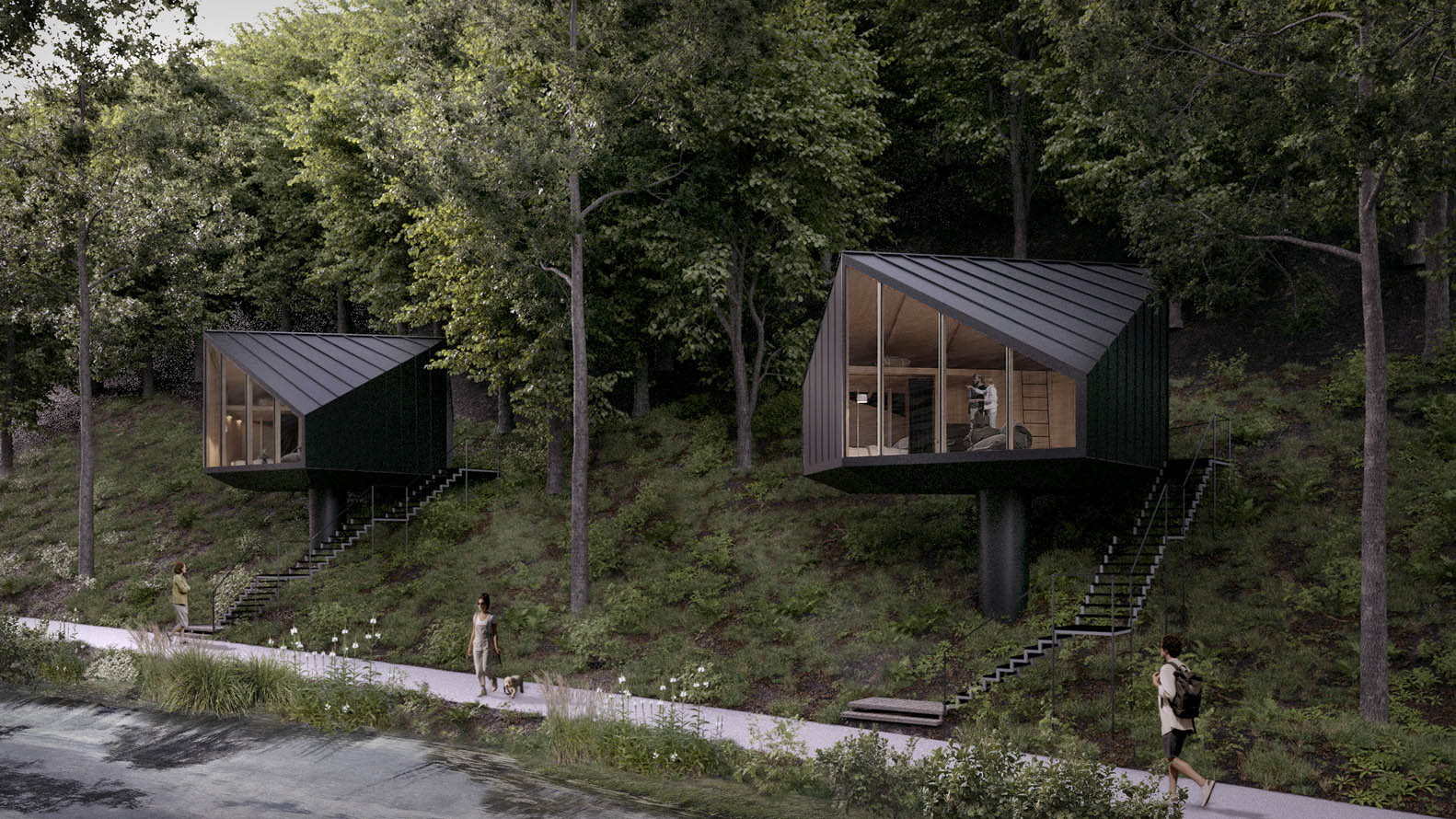A Micro Home Holiday Resort in Türkiye and a Wine Cellar Visitor Center in Georgia 8 Unbuilt Tourist Facilities Submitted by the ArchDaily Community - 14103