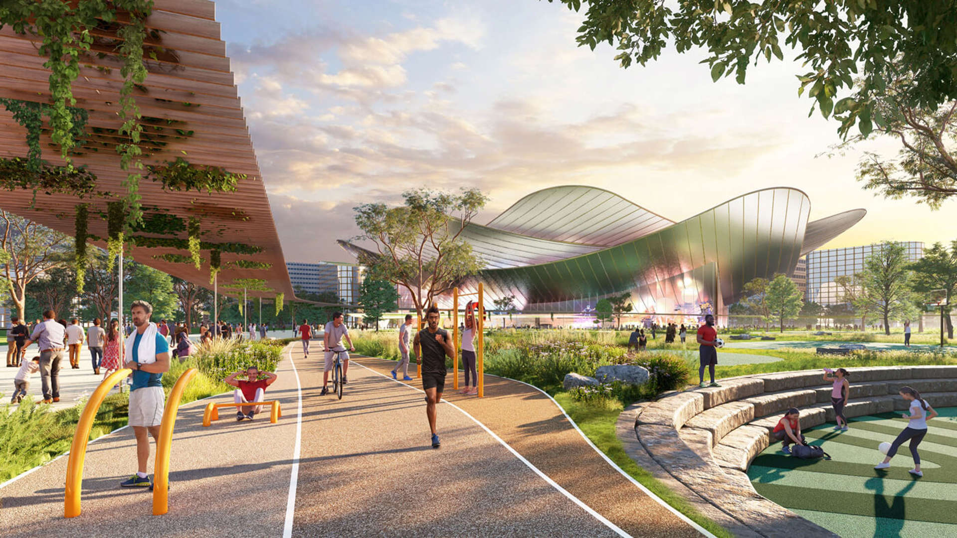 A tech billionaire is building a giant 150 acre city in the middle of the desert - 8983