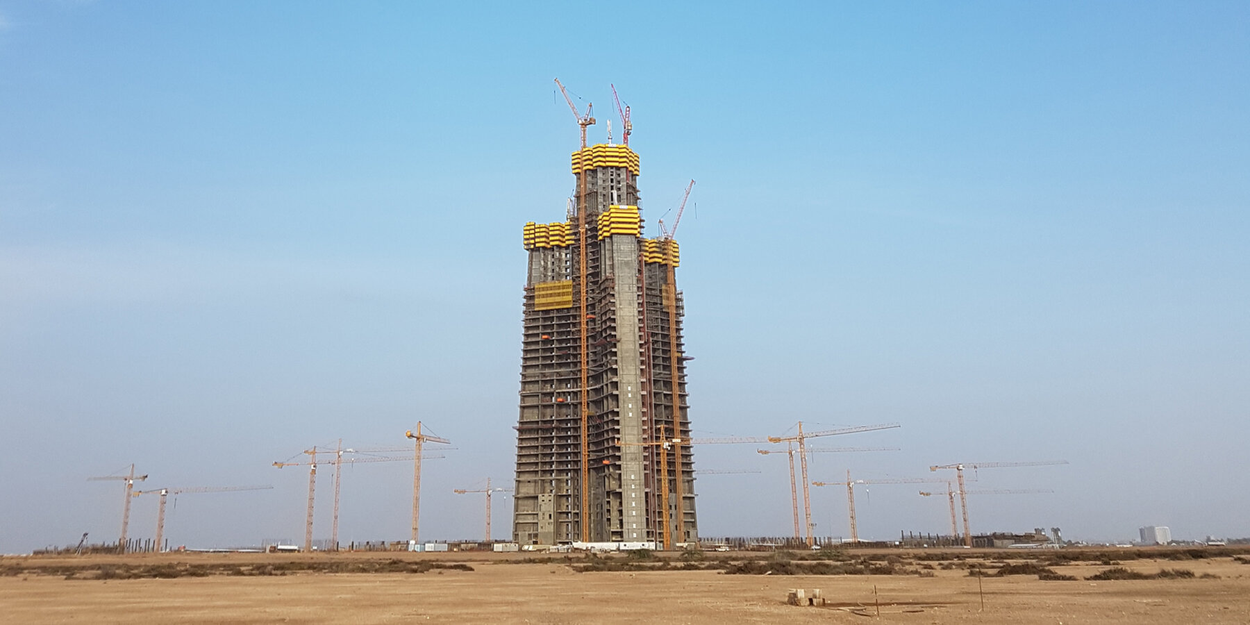 world s tallest building, jeddah tower resumes construction for 2028 completion - 22022