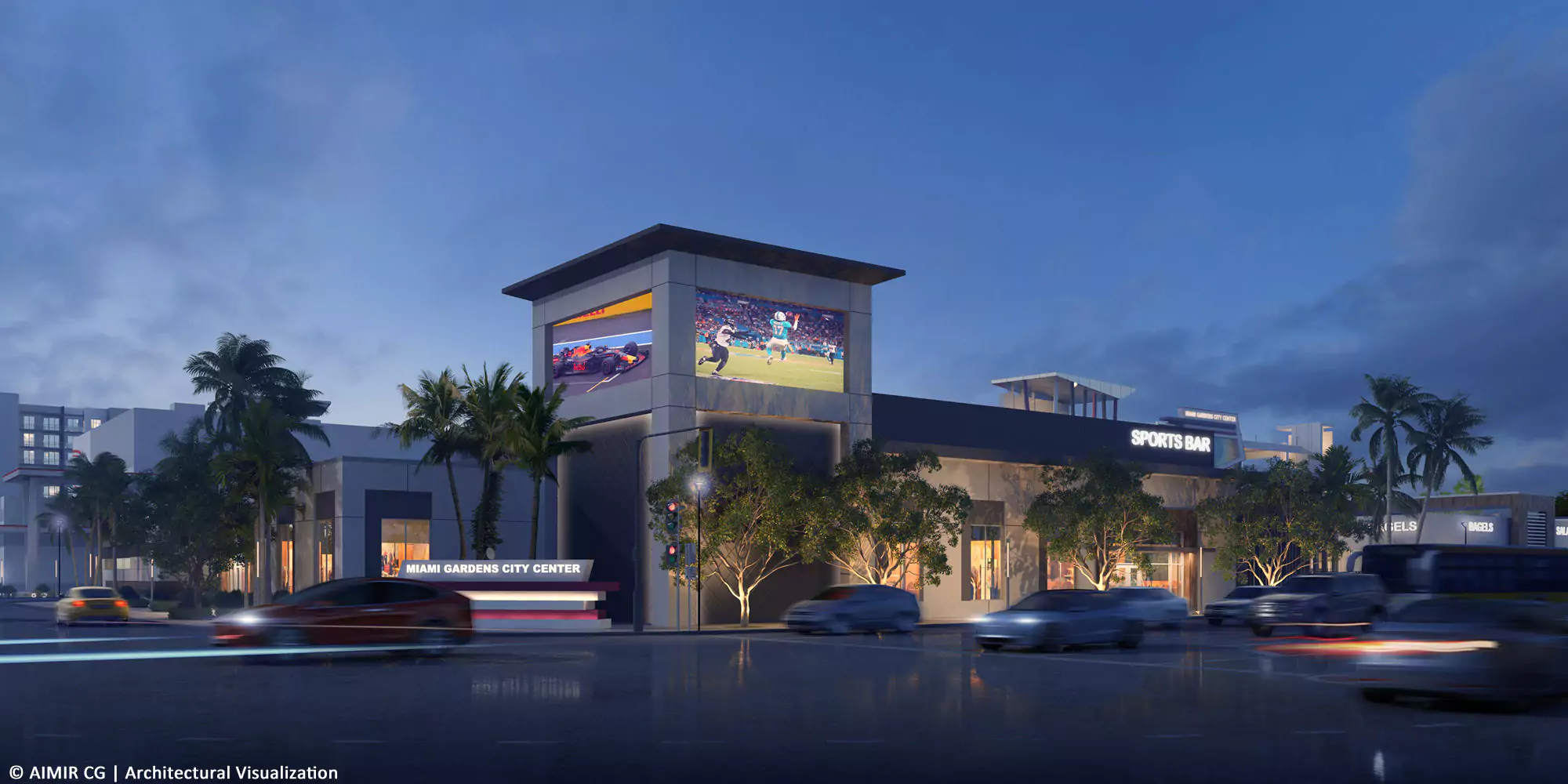 miami gardens city center a3d visualization case study - 17434