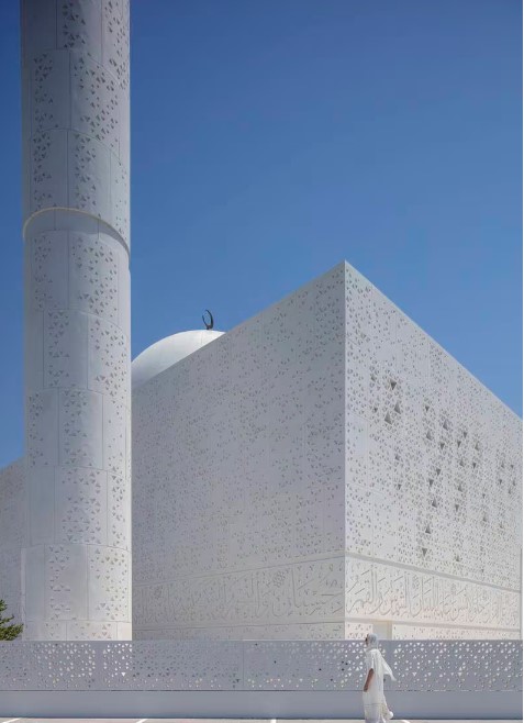 معماران شرکت معماری دباغ، مسجد قرقاش را در دبی طراحی کردند