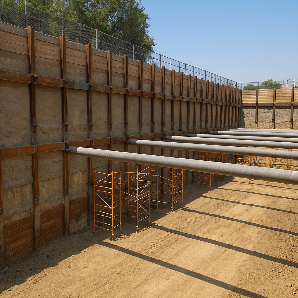 how to choose the suitable shoring or earth retaining systems for your project - 25303