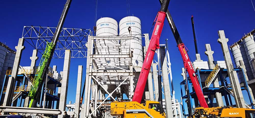 سیلوی پیچ‌ومهره‌ای | Bolted Silo نصب 2